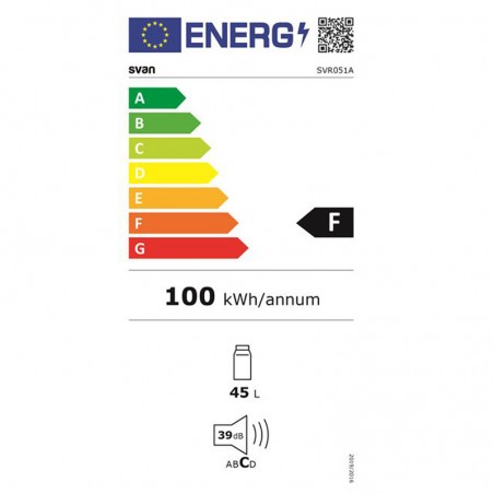 Frigorífico Svan SVR051A 50cm Cíclico
