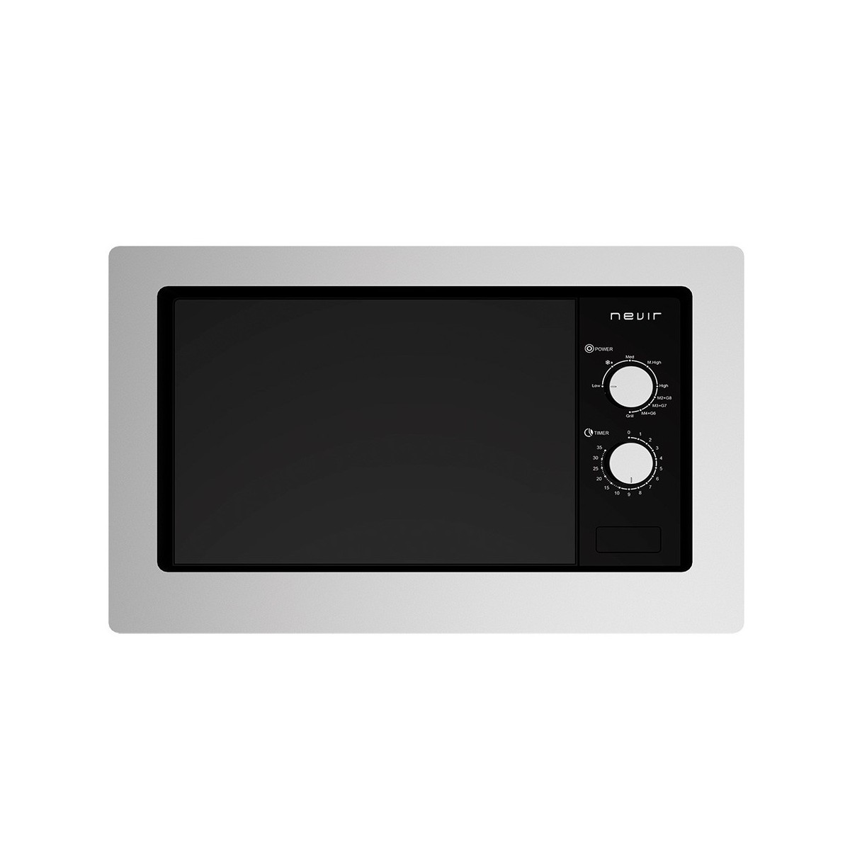 Microondas Integrable NEVIR NVR-6320MEGS Inox 21L