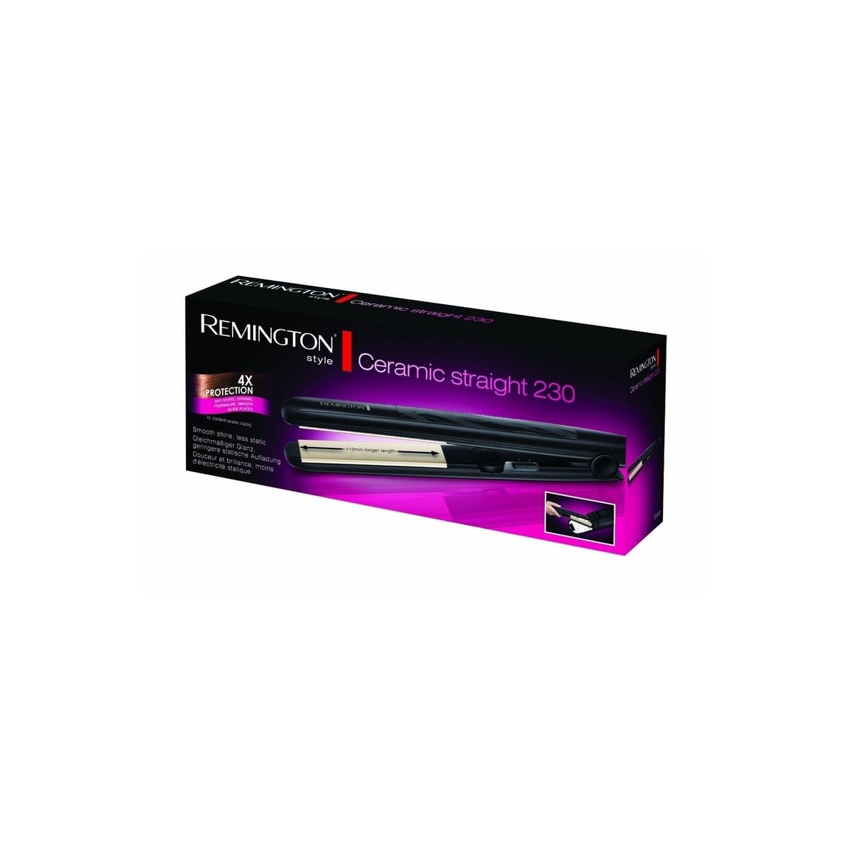 Plancha De Pelo Remington S3500