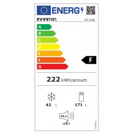 Frigorifico Infiniton FG-225A inox de 145cm