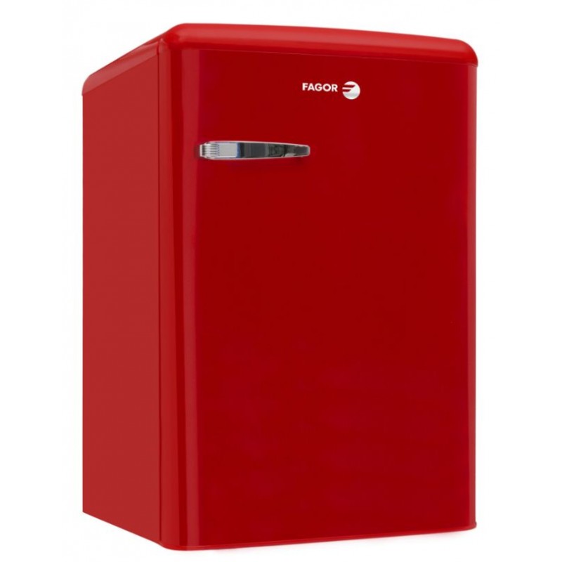 Frigorífico una puerta Fagor 3FFV855R Cíclico Rojo