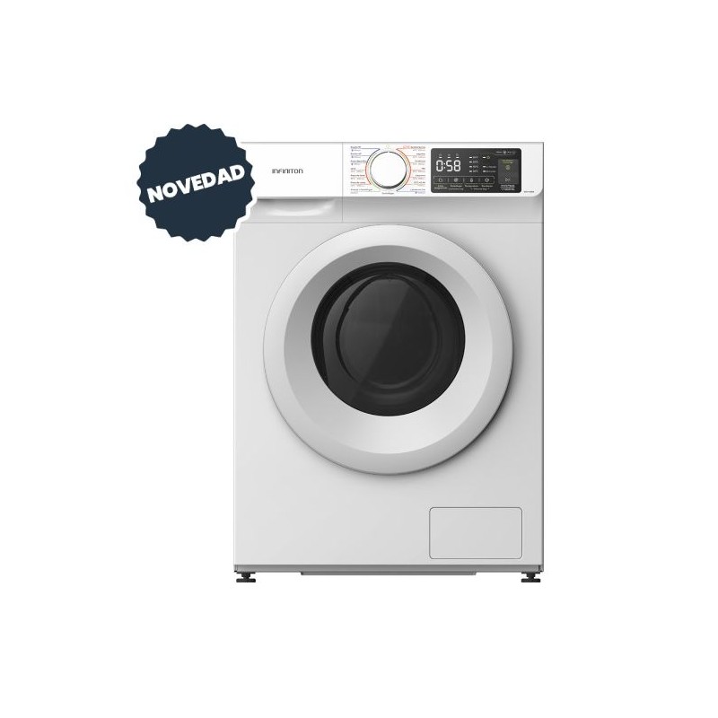 308,55 € - Lavadora 9kg Infiniton WM-90NE ANTI-MICROBIC 1400rpm