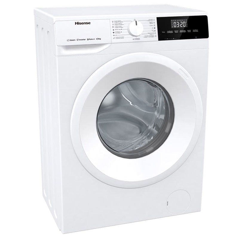 Lavadora Hisense WDQE8014EVJM 8KG 1400rpm