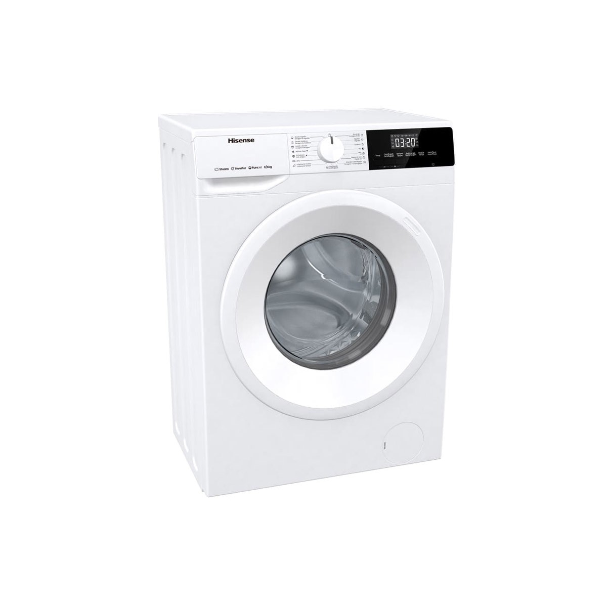 Lavadora Hisense WDQE8014EVJM 8KG 1400rpm