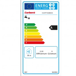 Calentador Corbero CCATP10GBNOX 10L