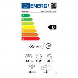 Lavadora Electrolux EN6T5621AF 6kg 1200rpm