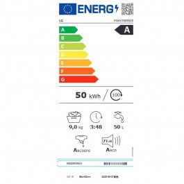 Lavadora LG F4WV7009S2S 9kg 1400rpm