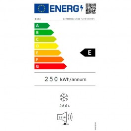 Congelador Beko B3RMFNE314XB 185cm NoFrost