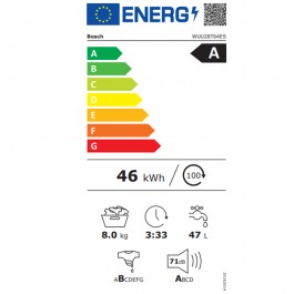 Lavadora Bosch WUU28T64ES de 8kg 1400rpm