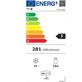 Frigorífico Combi Fagor 3FFK5520X NoFrost