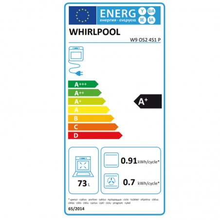 Horno pirolítico Whirlpool W9OS24S1P 60cm