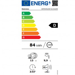 Lavavajillas Electrolux ESF5545LOW 13 Servicios