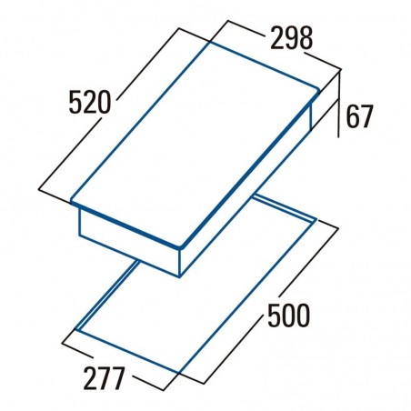 Vitroceramica Cata VI 302