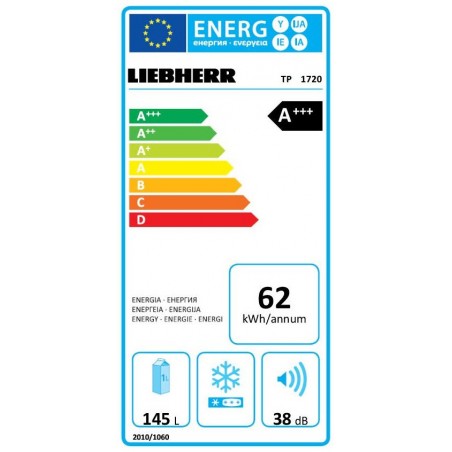 Frigorífico Table-top LIEBHERR TP 1720 Comfort