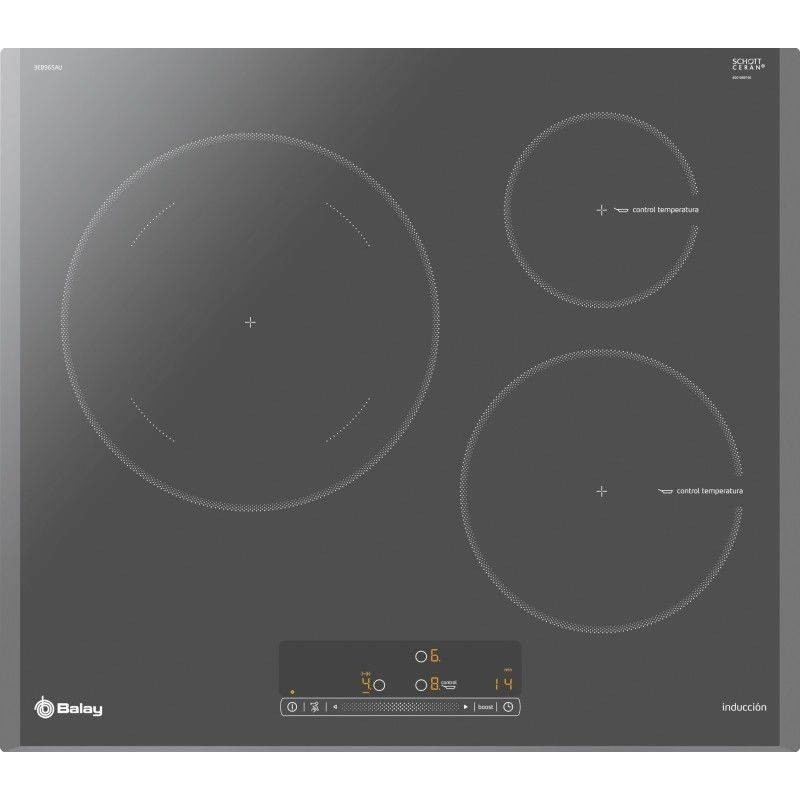 Placa Inducción Balay 3EB965AU de 60cm 3 Zonas