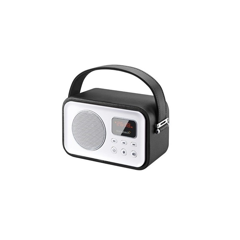 Radio SUNSTECH RPBT450 Bluetooth Negro