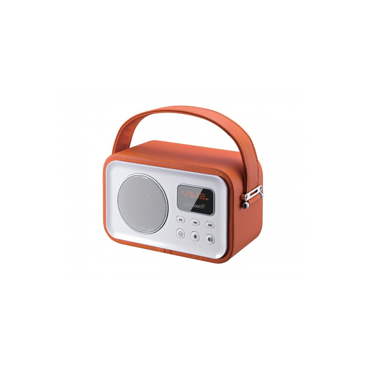 Radio SUNSTECH RPBT450 Bluetooth Naranja