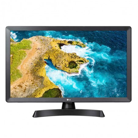 Monitor TV LG 24TQ510S-PZ Negro SmartTV