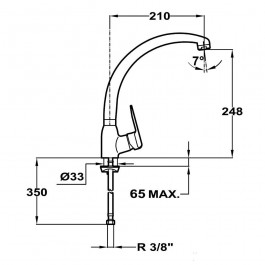 Grifo TEKA IN 914 Cromo