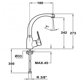 Grifo TEKA MTP 915 Cromo