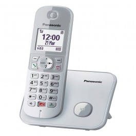 Comprar Telefono Inalambrico Panasonic Kx-tg6851sps Plata Bloqueo Oferta Outlet