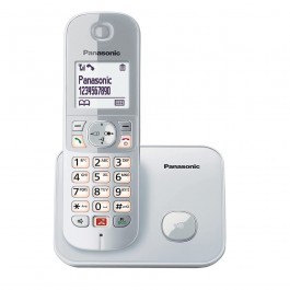 Telefono Inalambrico Panasonic KXTG6851SPS Plata