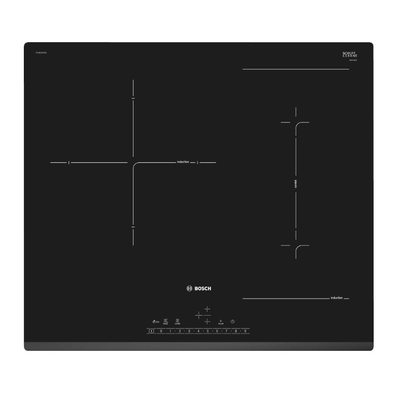 Placa Inducción BOSCH PVJ631FB1E de 60cm 3 Zonas