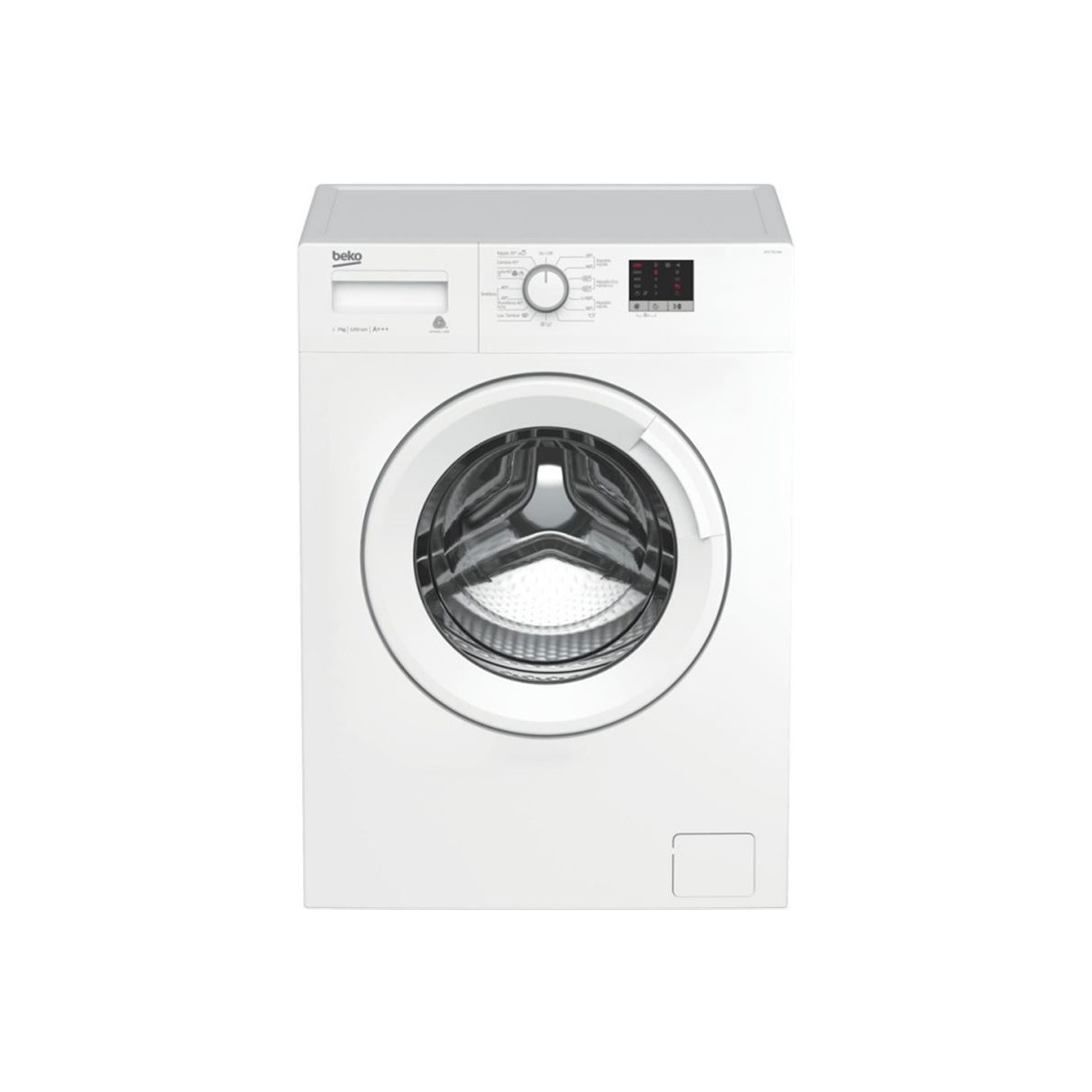 Lavadora de 7kg Beko WTE7611BWR 1200rpm