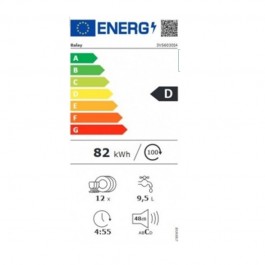 Lavavajillas inox Balay 3VS6030IA de 60cm 12 Servicios