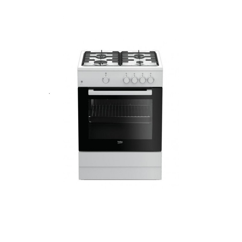 Cocina Gas Butano Beko FSG62000DWL 60cm 4 Zonas