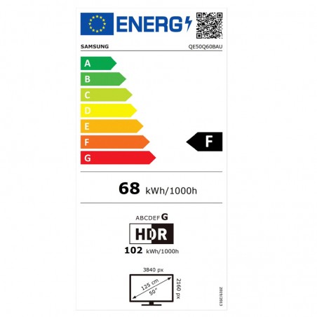 Televisor Samsung QE50Q60BAUXXC 50" Qled Smart Tv 4K