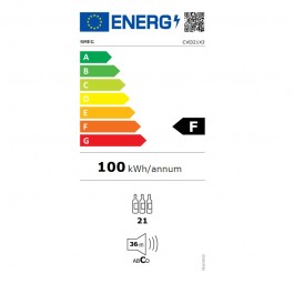 VINOTECA SMEG CVI321X3 21 BOTELLAS 46X60CM INTEGRABLE