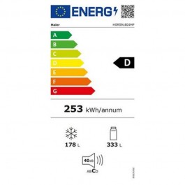 Frigorífico Americano Haier HSR5918DIMP Inox NoFrost