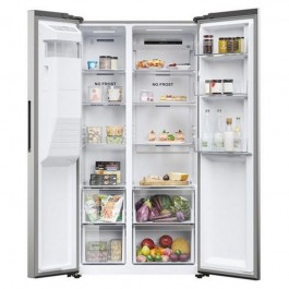 Frigorífico Americano Haier HSR5918DIMP Inox NoFrost