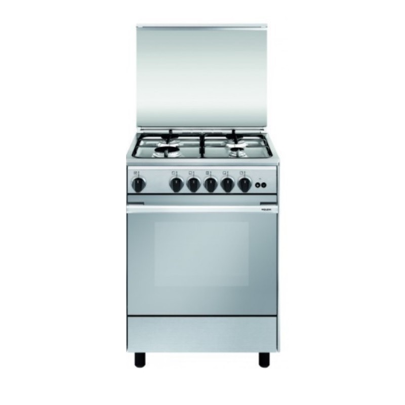 Cocina Gas Vitrokitchen Glem UN6050IN 60cm 4 Fuegos Inox