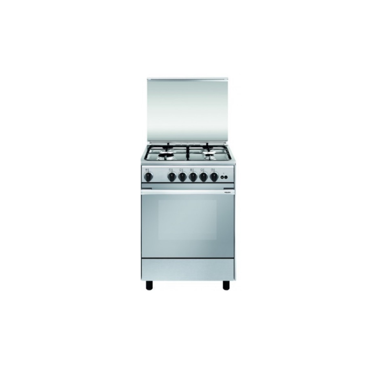 Cocina Gas Vitrokitchen Glem UN6050IN 60cm 4 Fuegos Inox