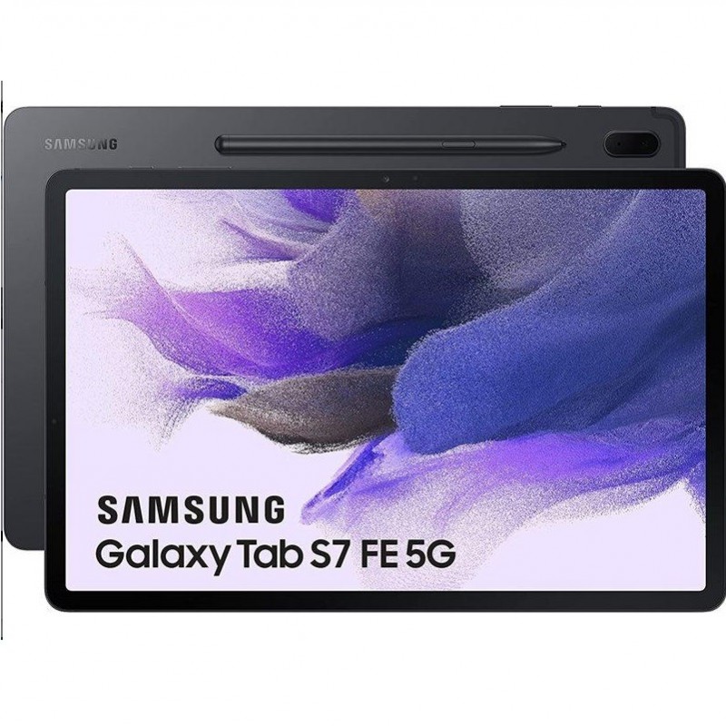 Tablet 12.4" Samsung Galaxy TAB S7 FE 5G T736 4GB 64GB Black