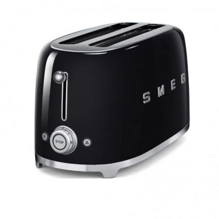 Tostador Smeg TSF02BLEU 4 Rebanadas Negro