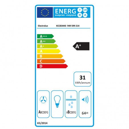 Placa Inducción con Campana ELECTROLUX KCC83443 de 80 cm