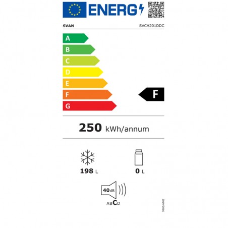 Congelador Svan SVCH201DDC 85cm Ciclico 198L