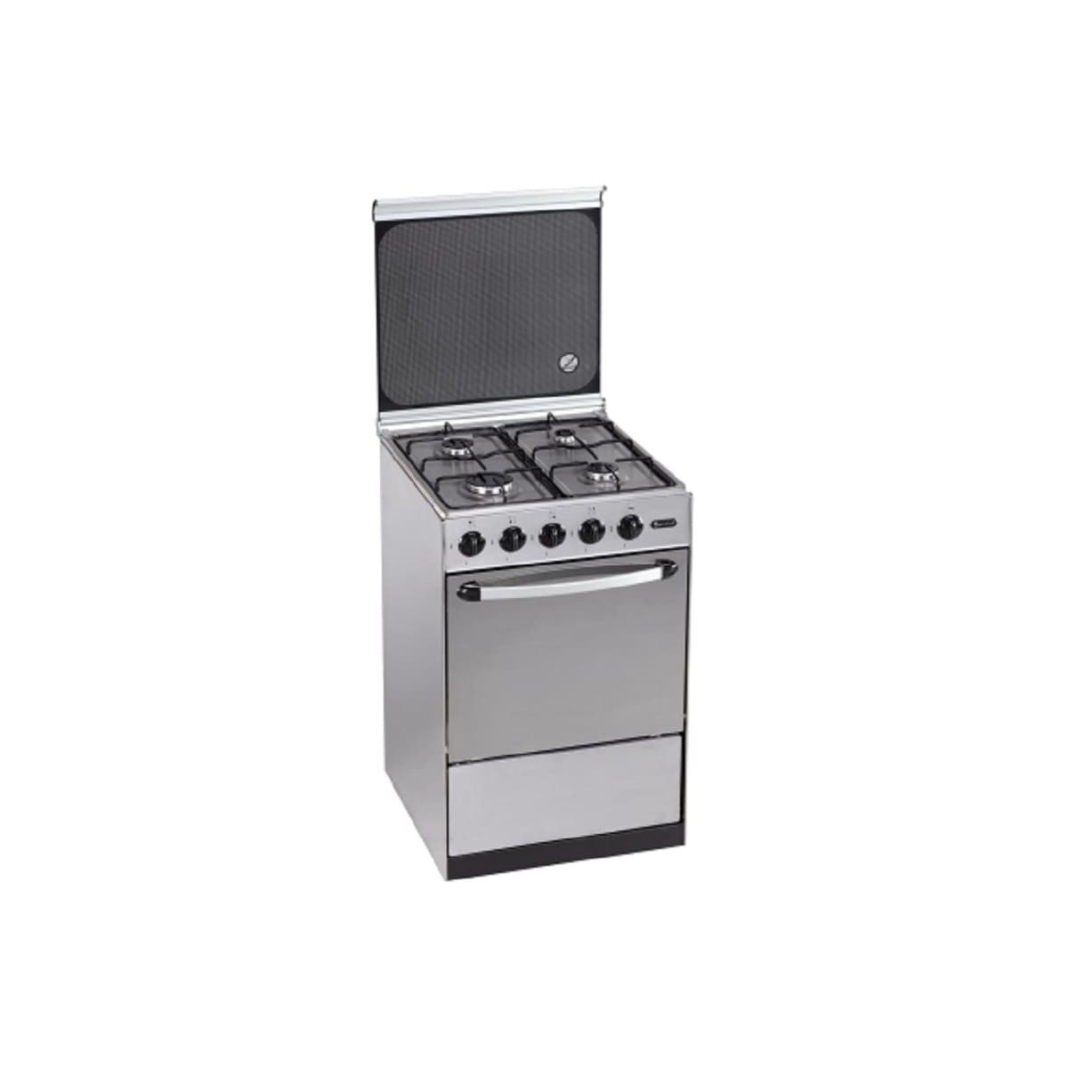 Cocina Gralux FQ 4100/1 FE CT 4 fuegos a gas