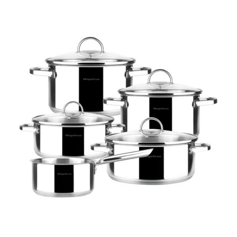 Bateria Cocina Magefesa Family 5 Piezas Inox