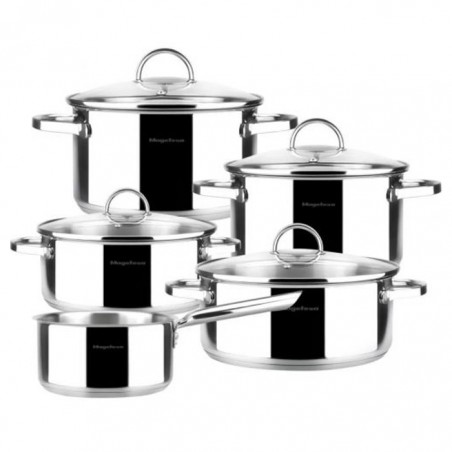 Bateria Cocina Magefesa Family 5 Piezas Inox