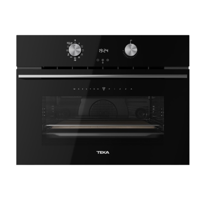 Horno Teka Compacto MaestroPizza HLC8510P Cristal Negro Pirolítico