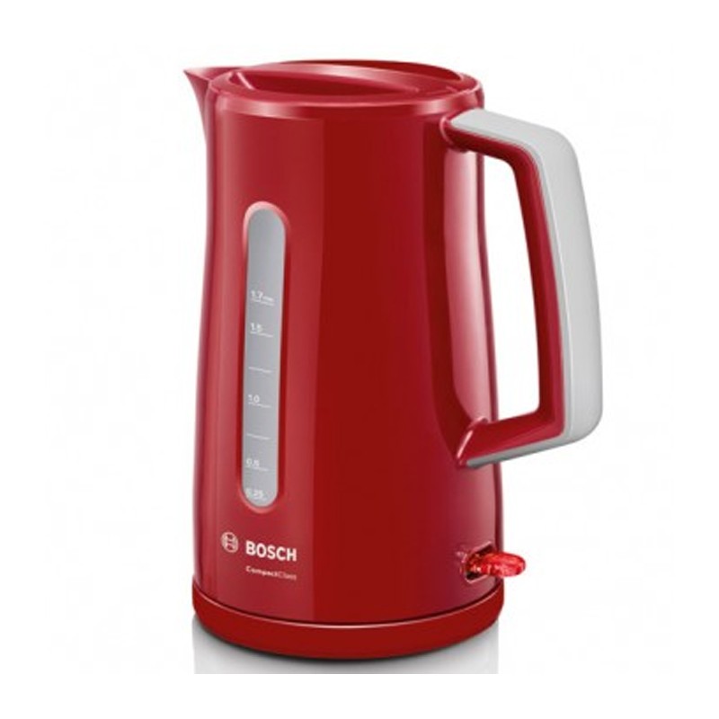 Hervidor Bosch TWK3A014 2400W Rojo