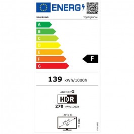 Televisor Samsung TQ85Q60CAUXXC 85" Qled Smart Tv