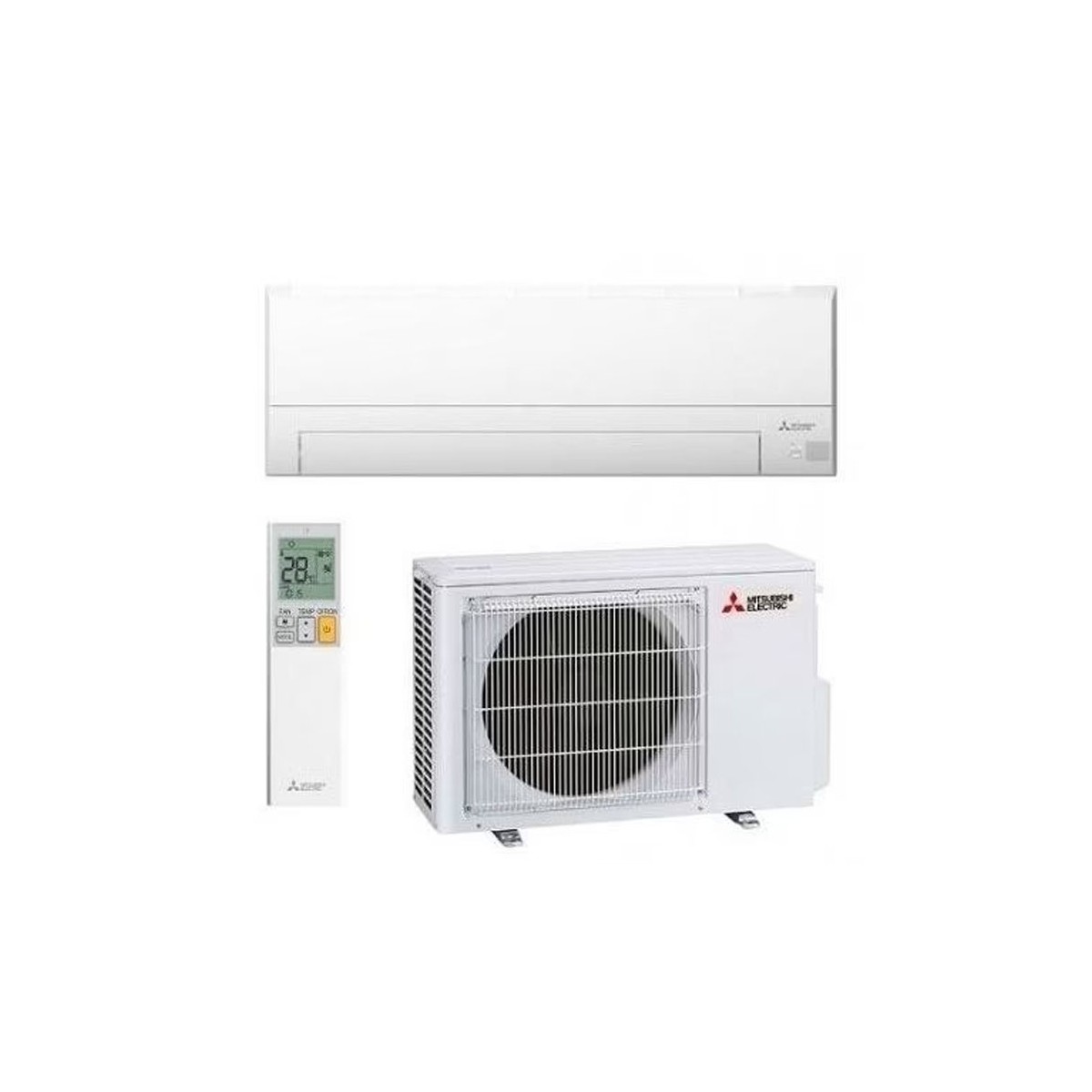 Aire Acondicionado Mitsubishi MSZBT25VGK 9000 Btu R32 Inverter