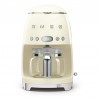 Cafetera de goteo - SMEG DCF02CREU, Crema