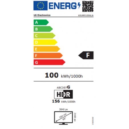 TV LED LG 65UR91006LA de 65" Smart TV