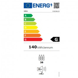 Vinoteca Clasica Smeg CVI338LX3 38 Botellas